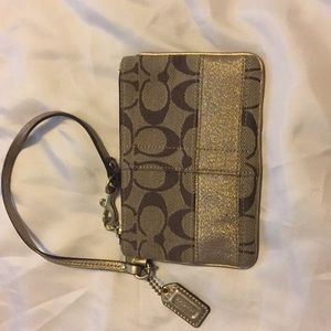 Coach wristlet